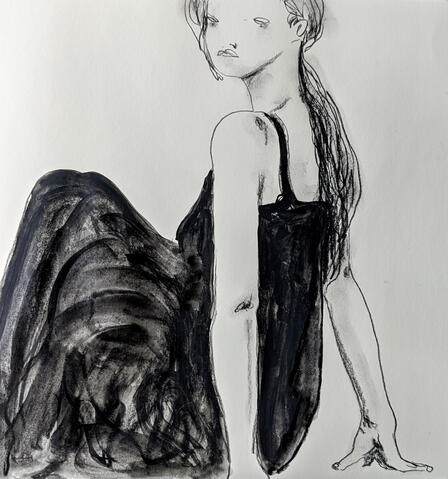 'Dress' - page from sketchbook